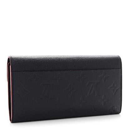 Louis Vuitton Empreinte Sarah Wallet NM Marine Rouge 3 of 13