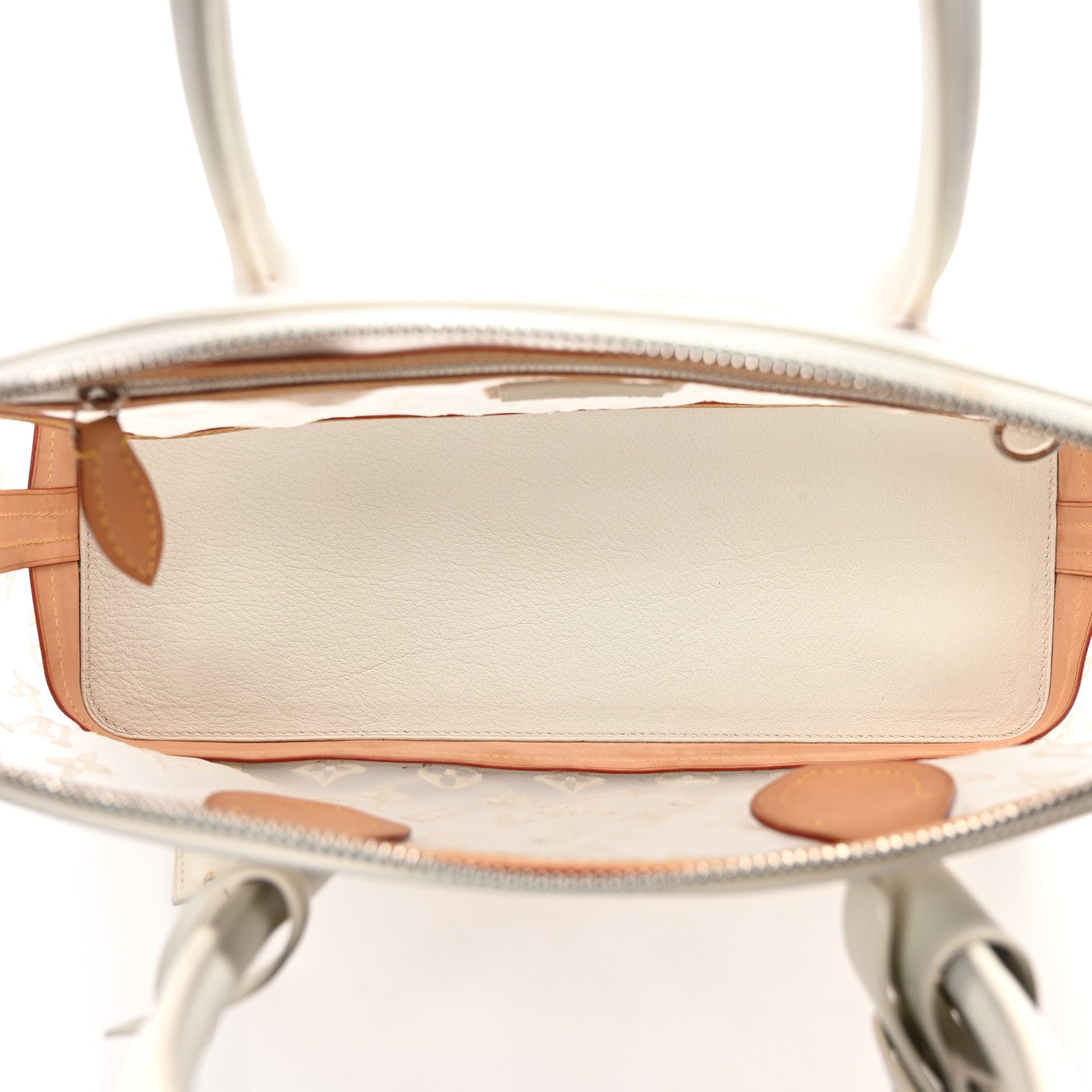 Louis Vuitton Monogram Transparence Lockit East-West White 5 of 9