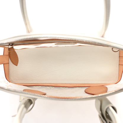 Louis Vuitton Monogram Transparence Lockit East-West White 5 of 9