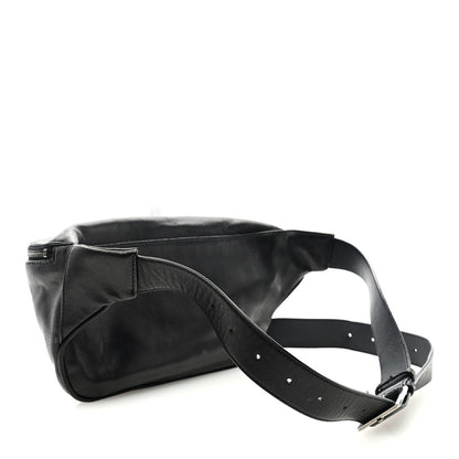 Saint Laurent Calfskin Monogram Belt Bag Black 3 of 8