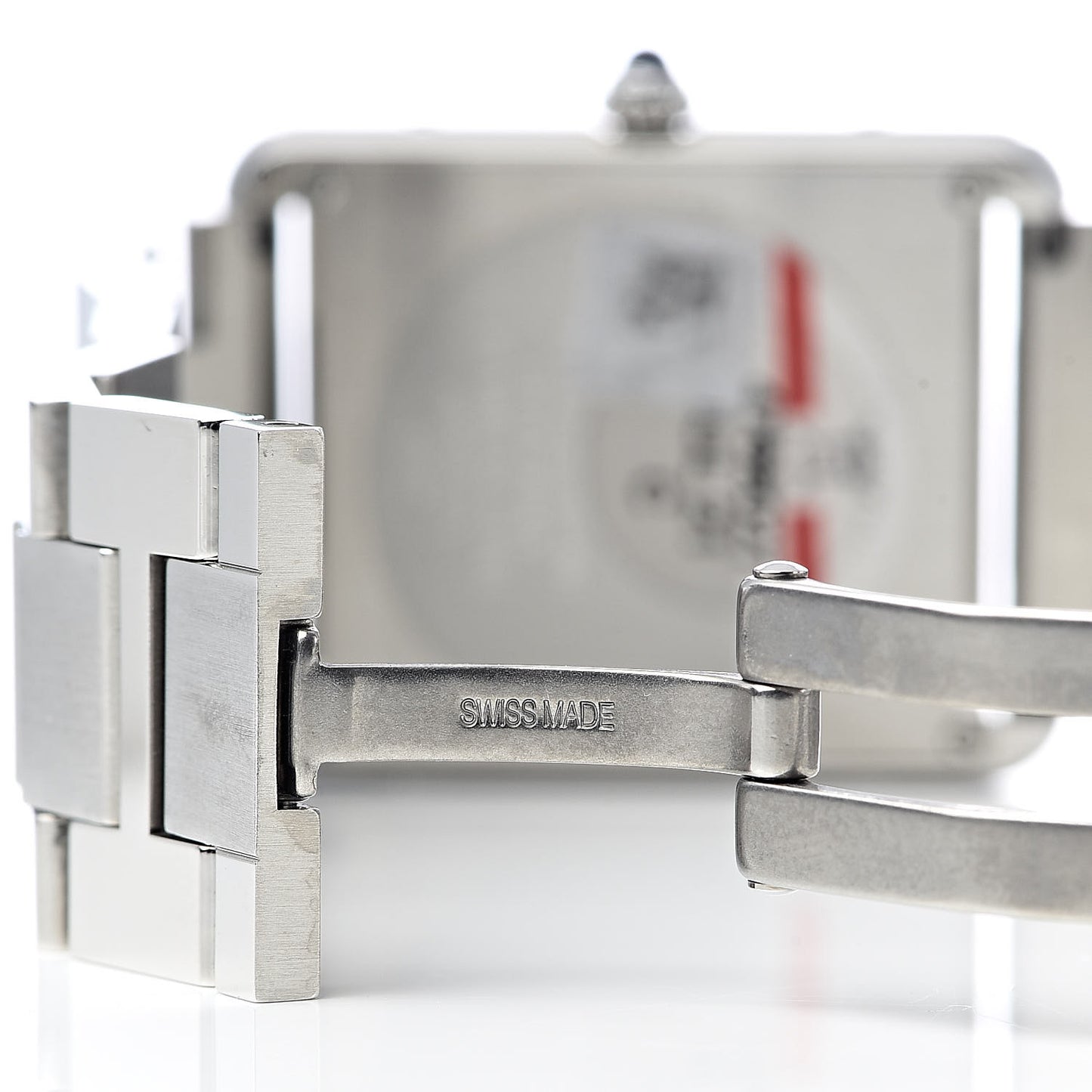 Stainless Steel 27mm Tank Solo Quartz Watch