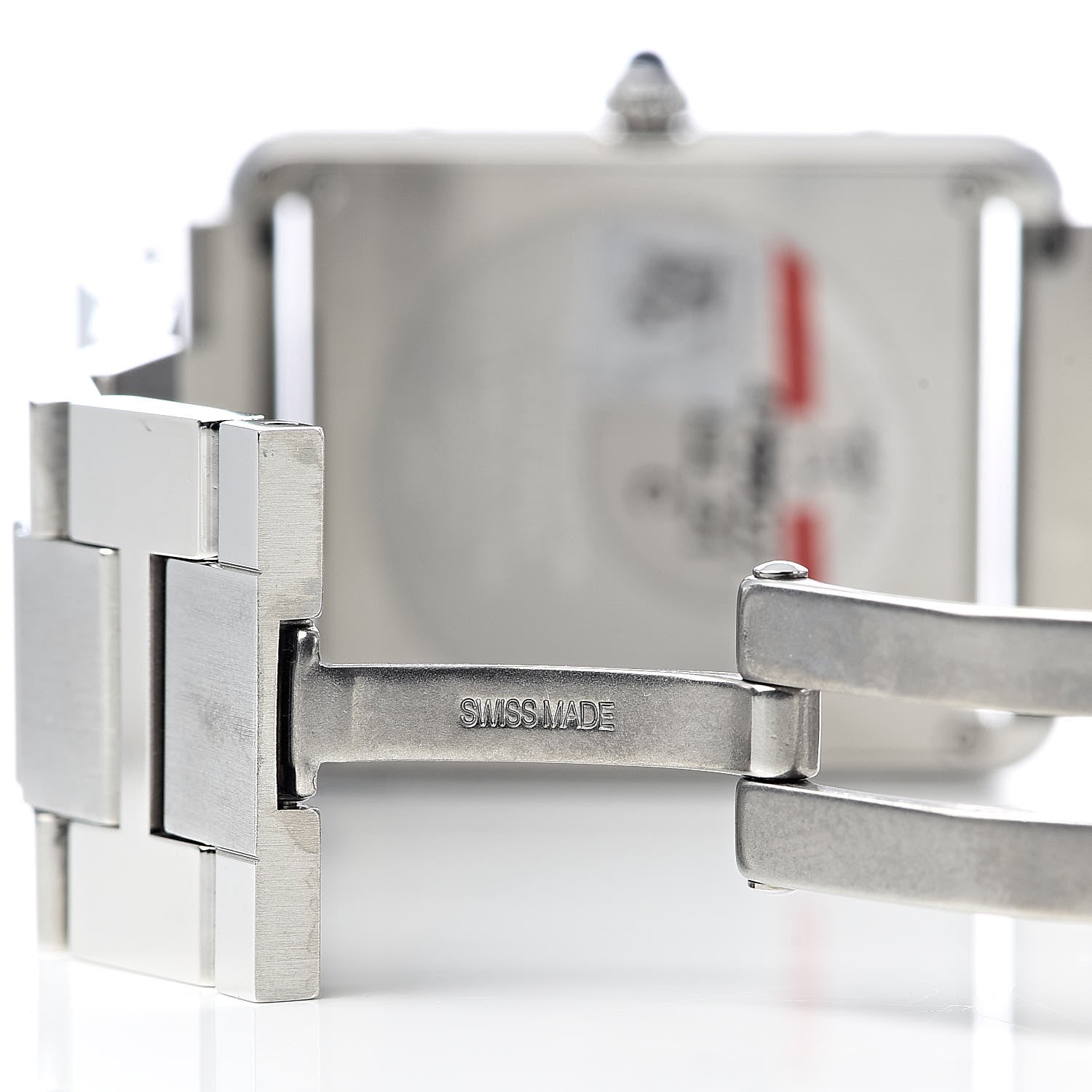 Cartier Stainless Steel 27mm Tank Solo Quartz Watch 6 of 9