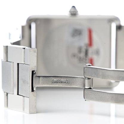 Cartier Stainless Steel 27mm Tank Solo Quartz Watch 6 of 9