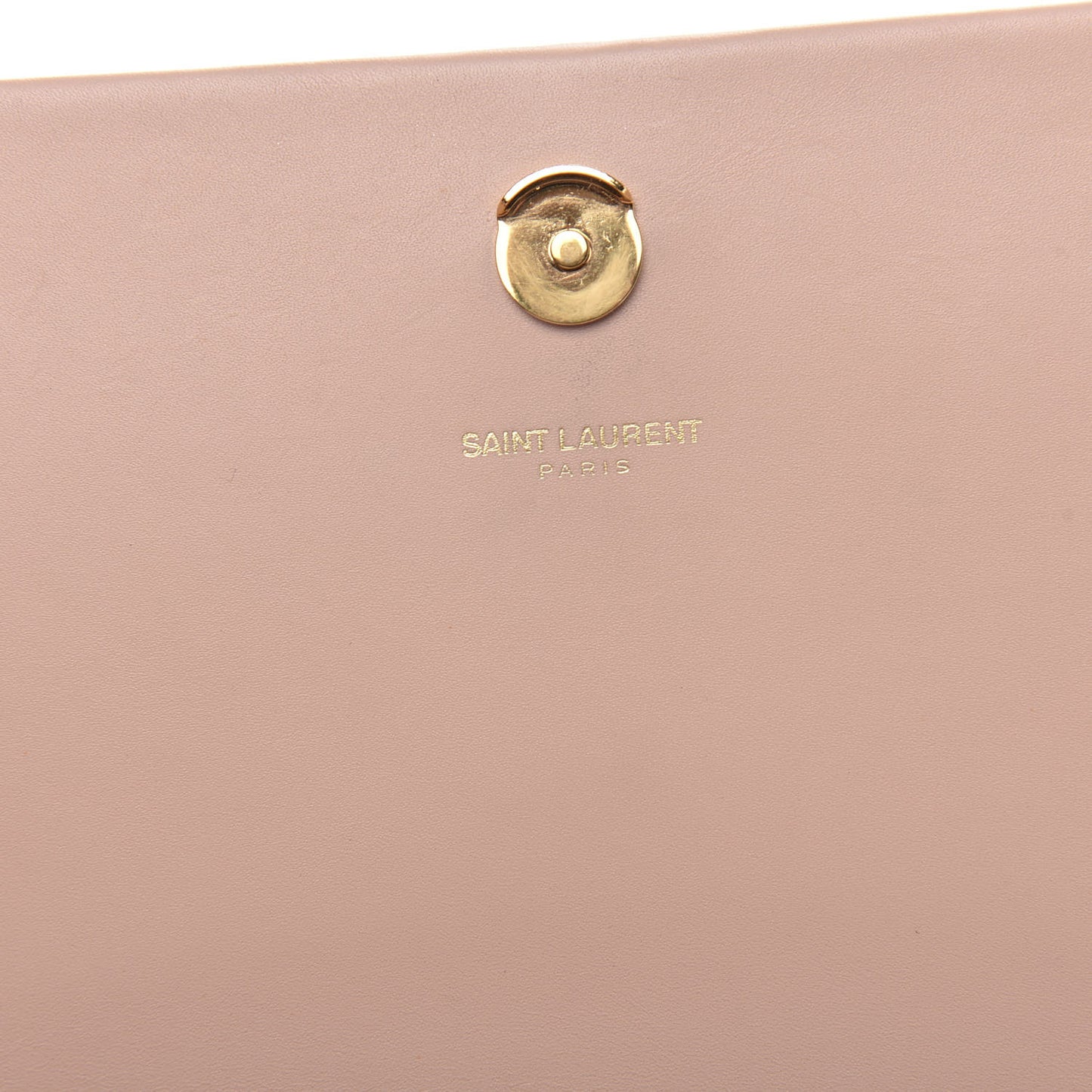 Smooth Calfskin Classic Monogram Kate Tassel Chain Wallet Pale Blush