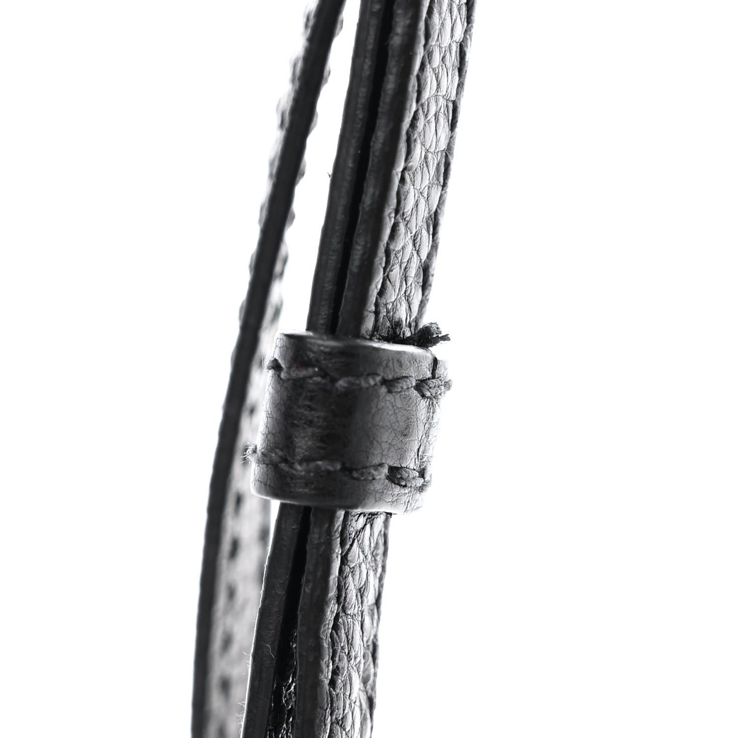 Glace Calfskin Large Soft Cahier Bag Black