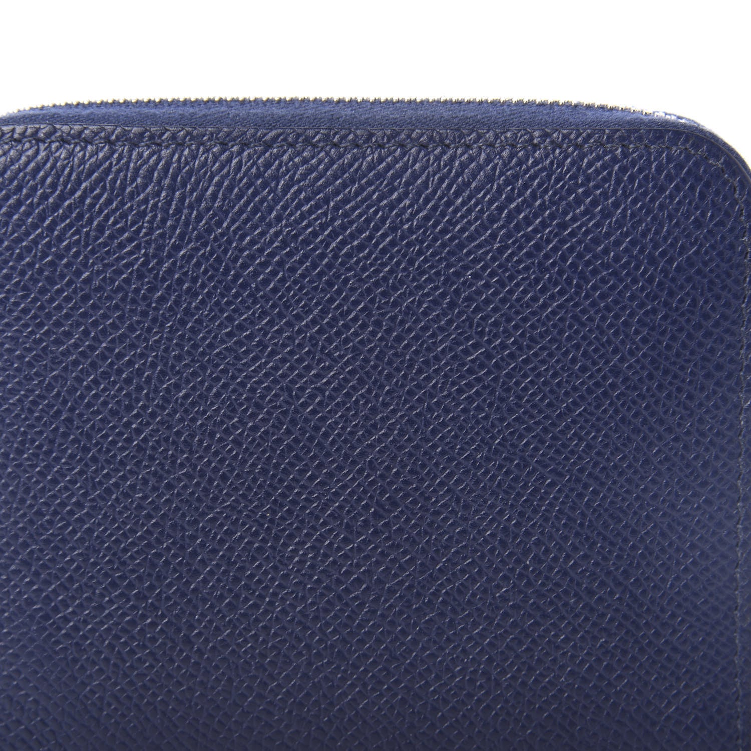 Hermes Epsom Silk'in Compact Wallet Bleu Encre 7 of 8
