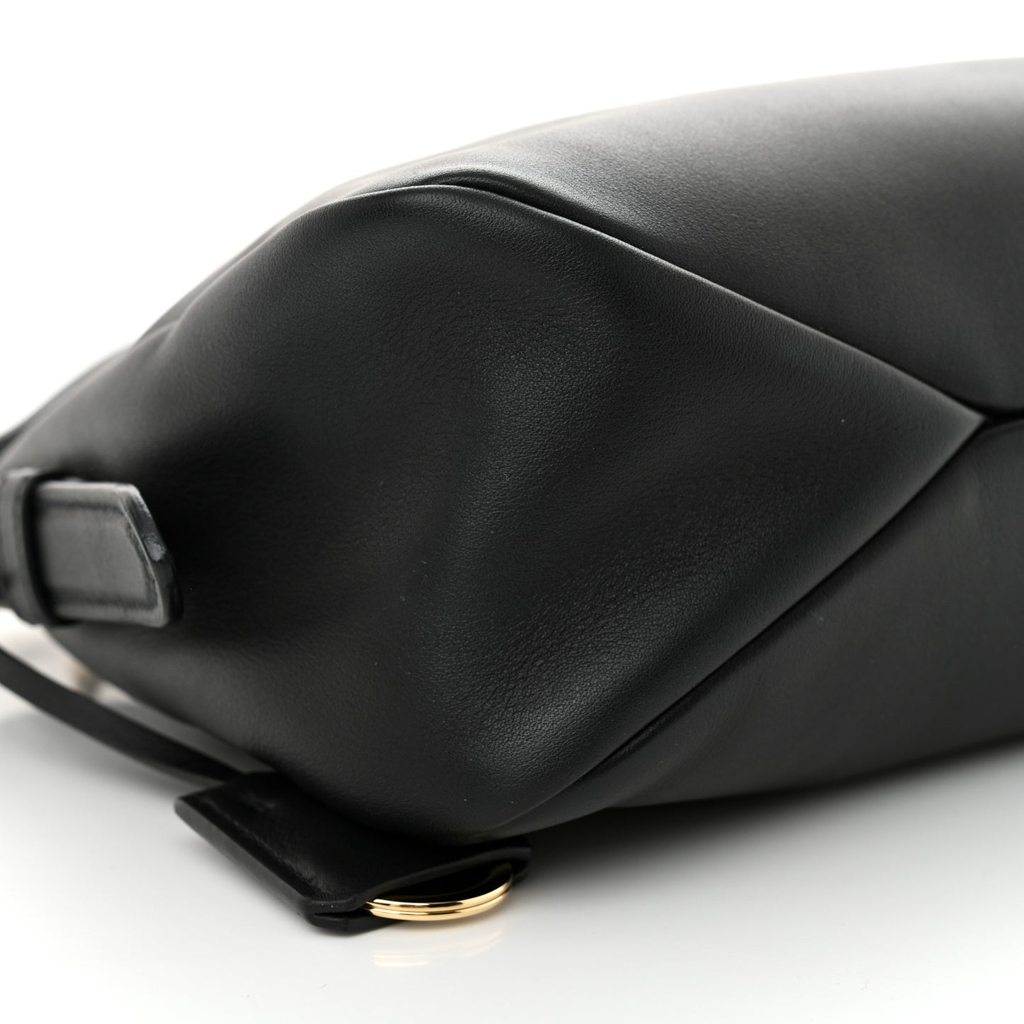 Soft Calfskin Medium Aimee Shoulder Bag Black