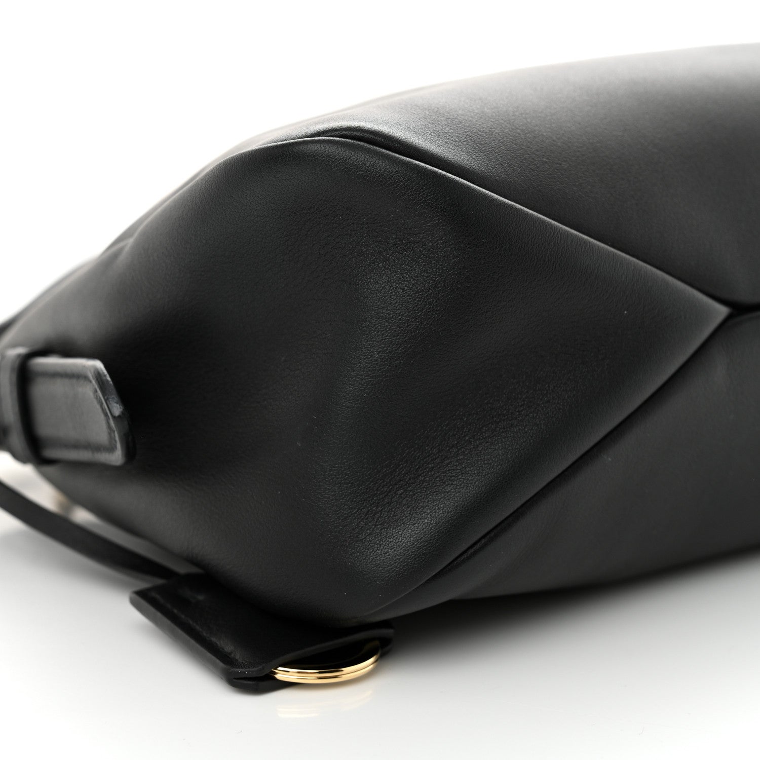 Prada Soft Calfskin Medium Aimee Shoulder Bag Black 9 of 10