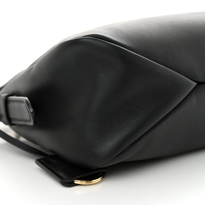 Prada Soft Calfskin Medium Aimee Shoulder Bag Black 9 of 10