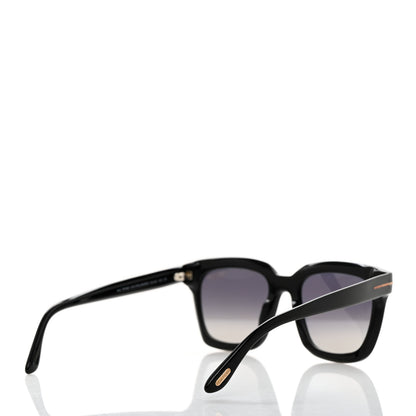 Tom Ford Square Sari TF690 Sunglasses Black 4 of 8