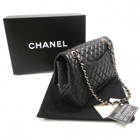 Black Quilted Valentine Charms Bag