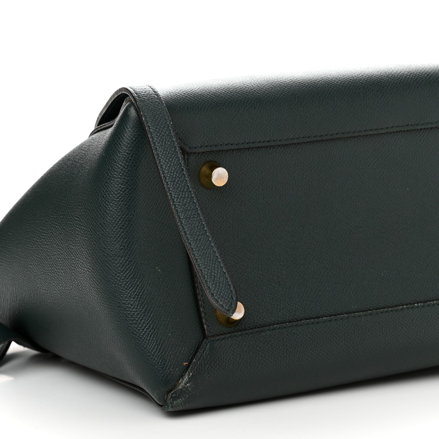 Grained Calfskin Mini Belt Bag Amazone