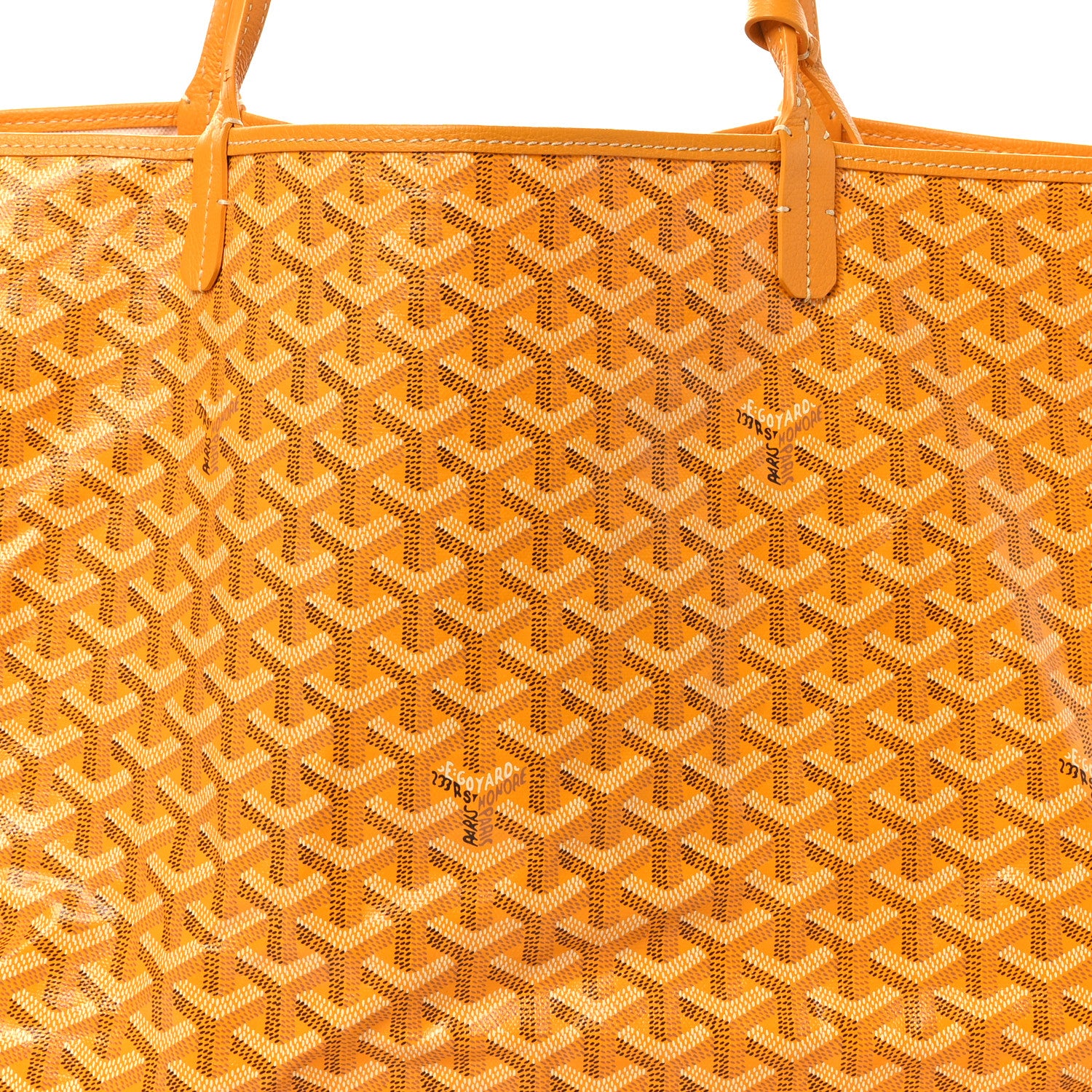 Goyard Goyardine Saint Louis GM Yellow 9 of 13