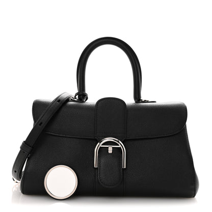 Delvaux Calfskin Mini Brillant East West Satchel Black 3 of 10