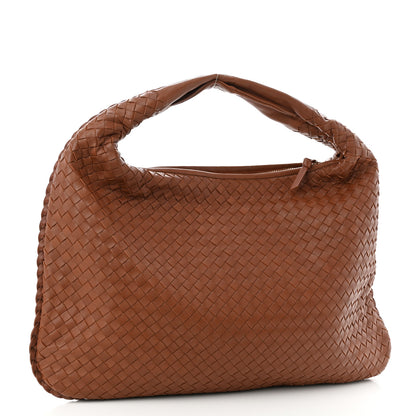 Bottega Veneta Nappa Intrecciato Large Veneta Hobo Tea 3 of 11