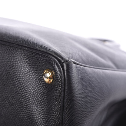 Prada Saffiano Lux Medium Tote Black 9 of 18