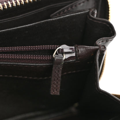 Gucci Guccissima Signature Sukey Zip Around Wallet Brown 9 of 13