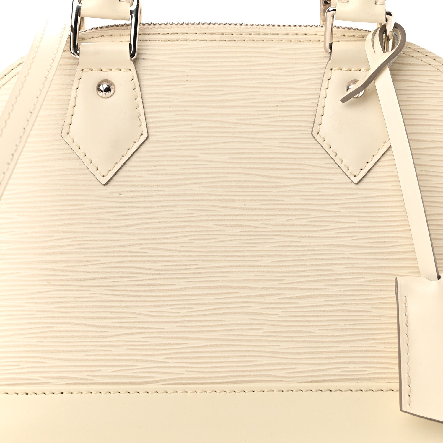 Louis Vuitton Epi Alma BB Ivory 7 of 12