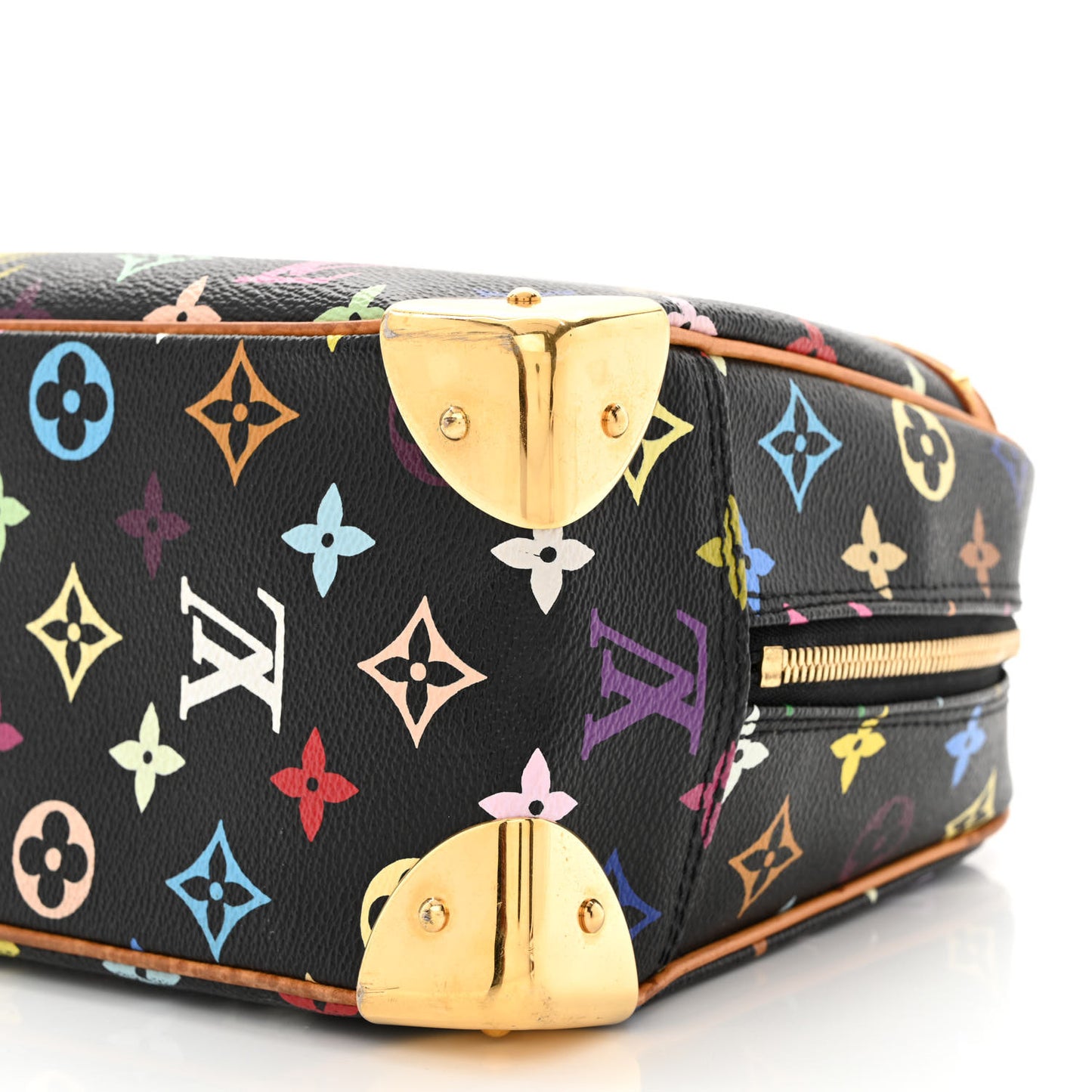 Monogram Multicolor Trouville Black