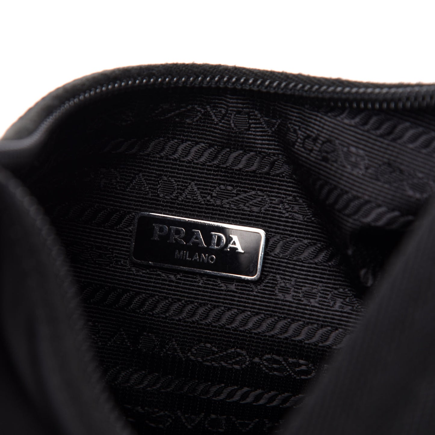 Tessuto Nylon Mini Re-Edition 2000 Bag Black