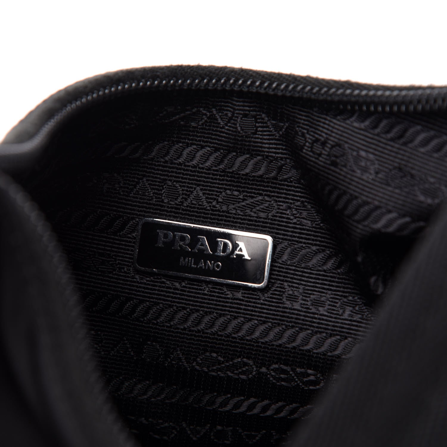 Prada Tessuto Nylon Mini Re-Edition 2000 Bag Black 6 of 11