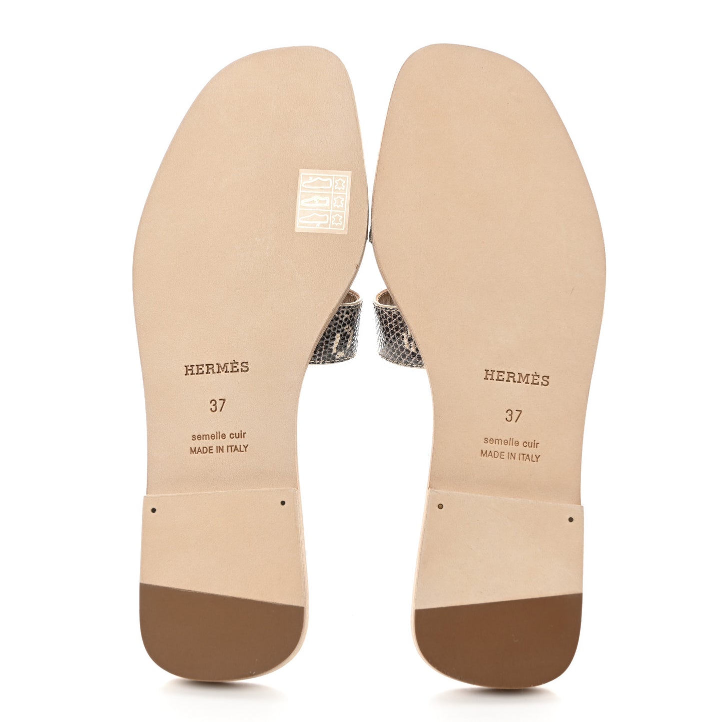 Lizard Oran Sandals 36 Ombre