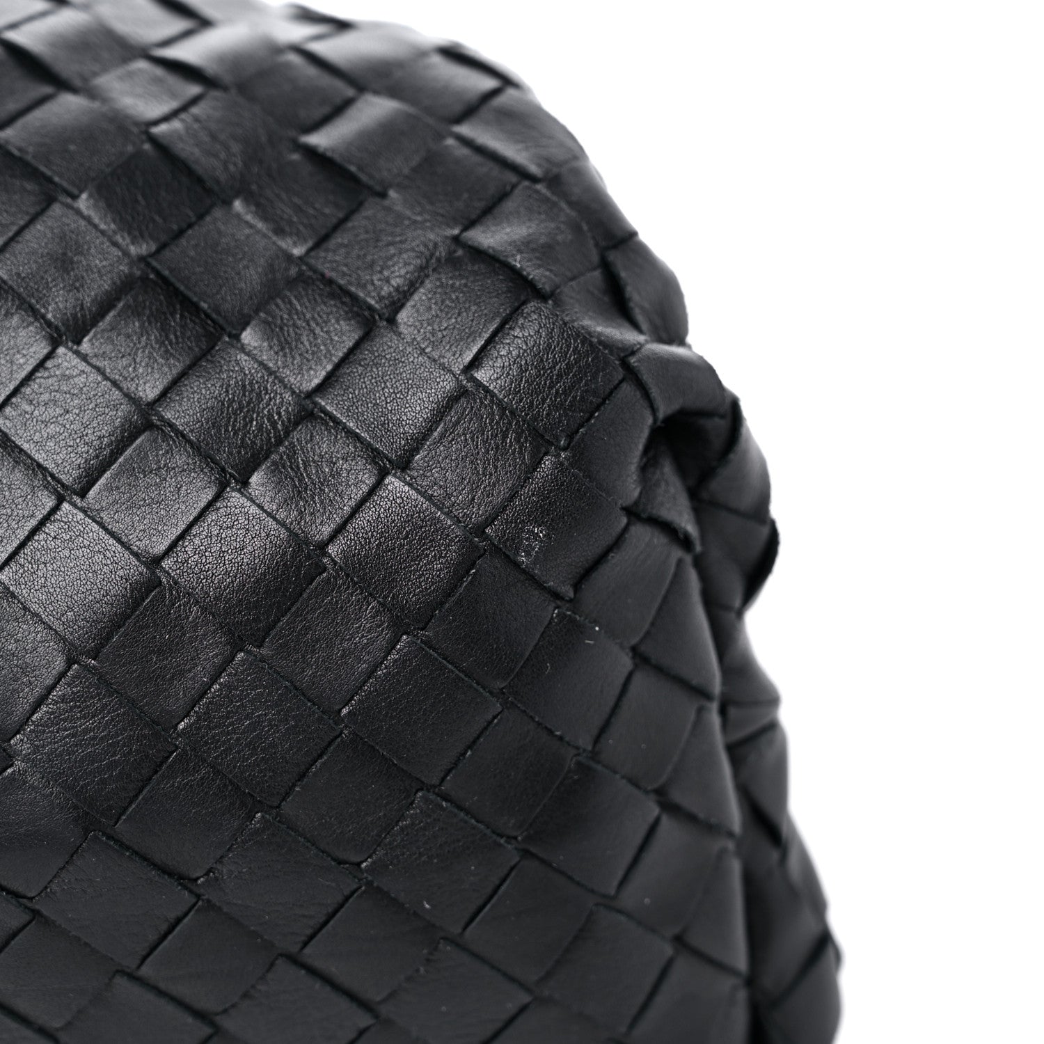 Bottega Veneta Nappa Maxi Intreccio The Pouch Oversized Clutch Black 10 of 11