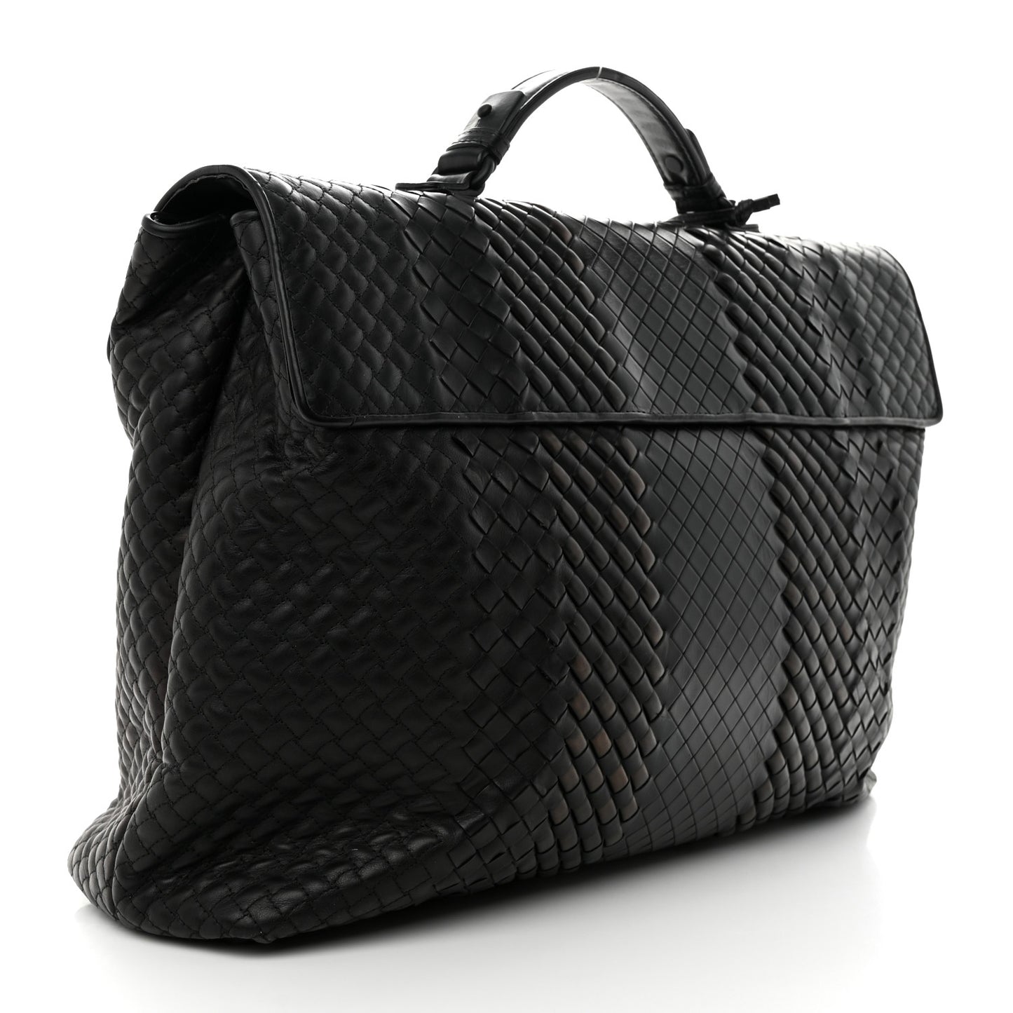Intrecciato VN Briefcase Black