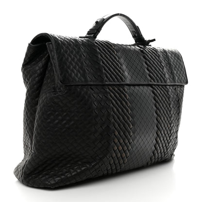 Bottega Veneta Intrecciato VN Briefcase Black 3 of 13