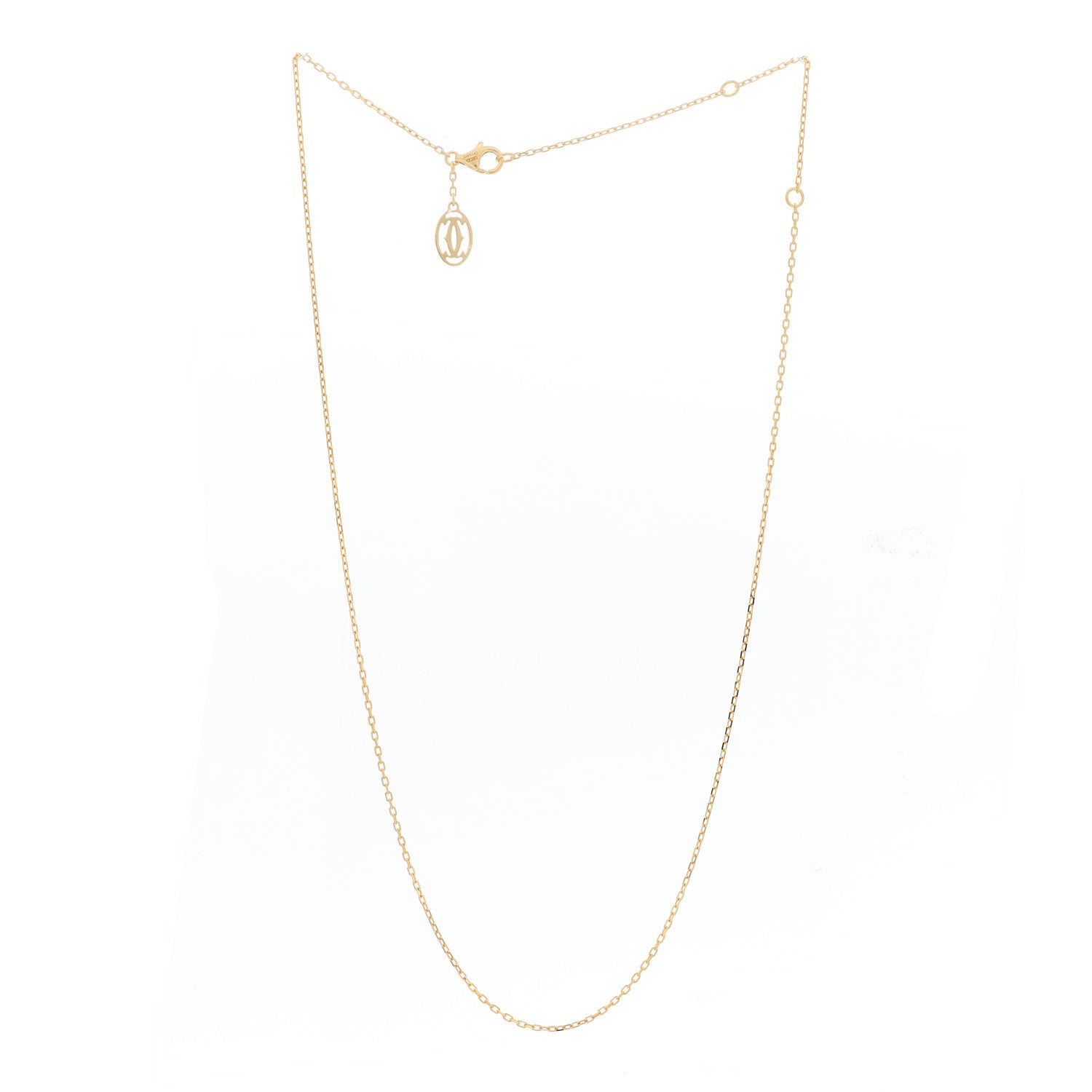 Cartier 18K Yellow Gold Chain Necklace 3 of 6