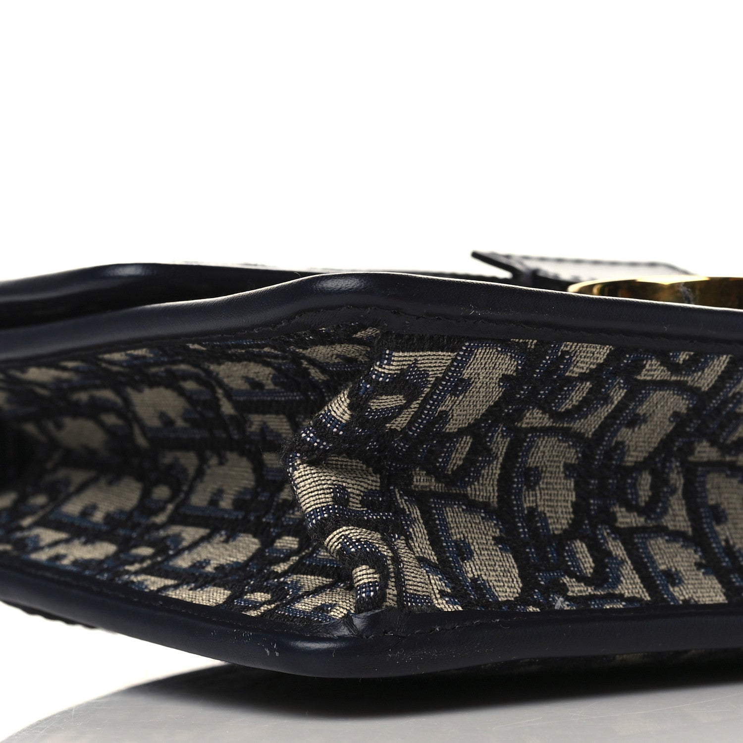 Christian Dior Oblique 30 Montaigne Flap Bag Blue 8 of 10