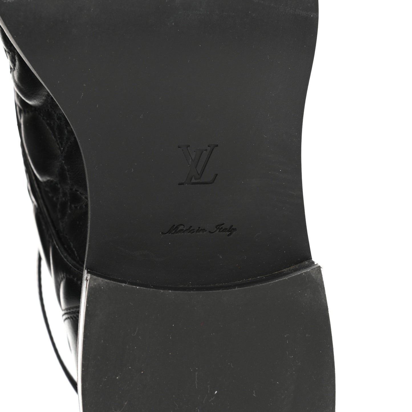 Calfskin Embossed Wonderland Ranger Boots 37 Black