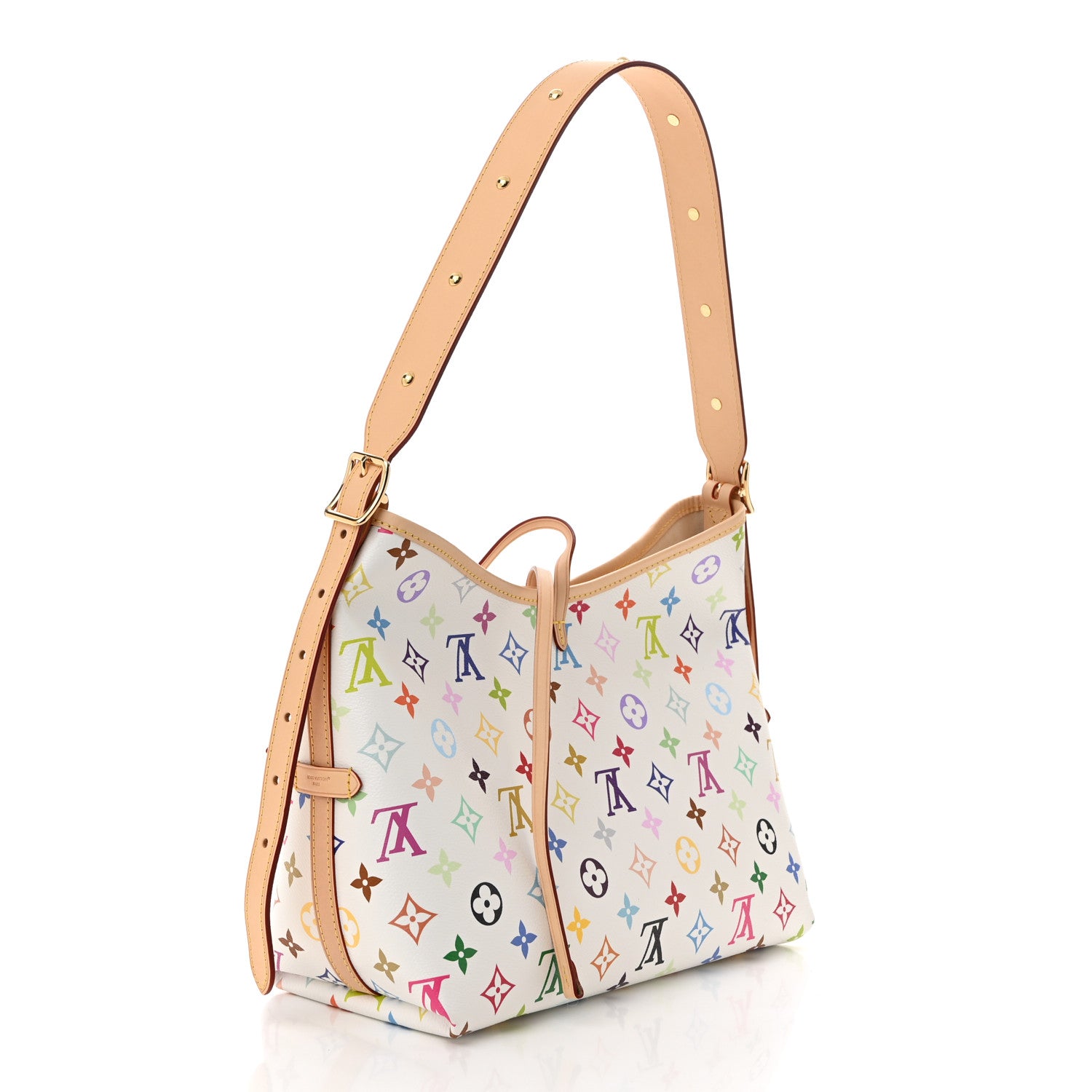 Louis Vuitton LV x TM Monogram Multicolor CarryAll PM White 4 of 10