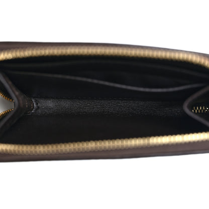 Burberry Nova Check Zippy Compact Wallet Black 5 of 10