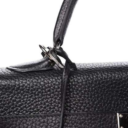 Hermes Fjord Kelly Retourne 35 Black 15 of 19