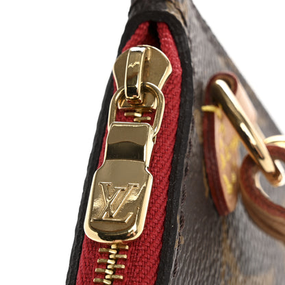 Louis Vuitton Monogram Neverfull MM GM Pochette Cherry 7 of 9