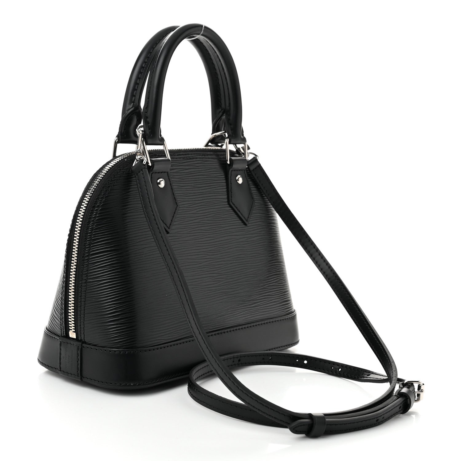 Louis Vuitton Epi Alma BB Black 3 of 9