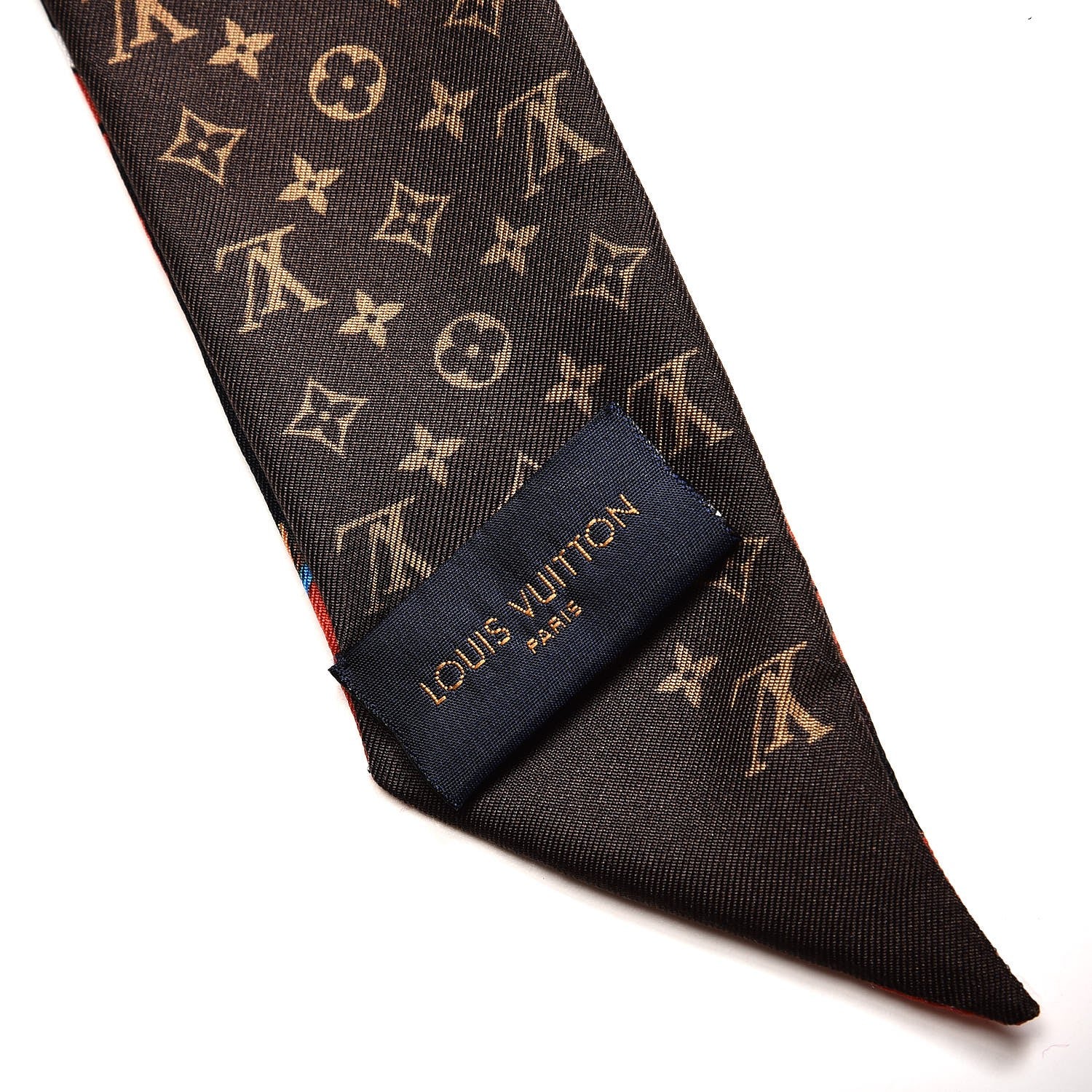 Louis Vuitton Silk Monogram Kabuki Stickers BB Bandeau Black 4 of 5