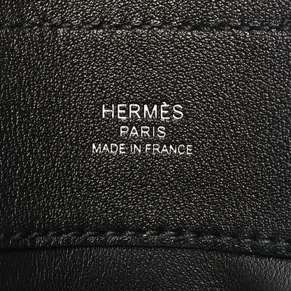 Hermes Milo Lambskin Swift Mini Aline Black 6 of 9