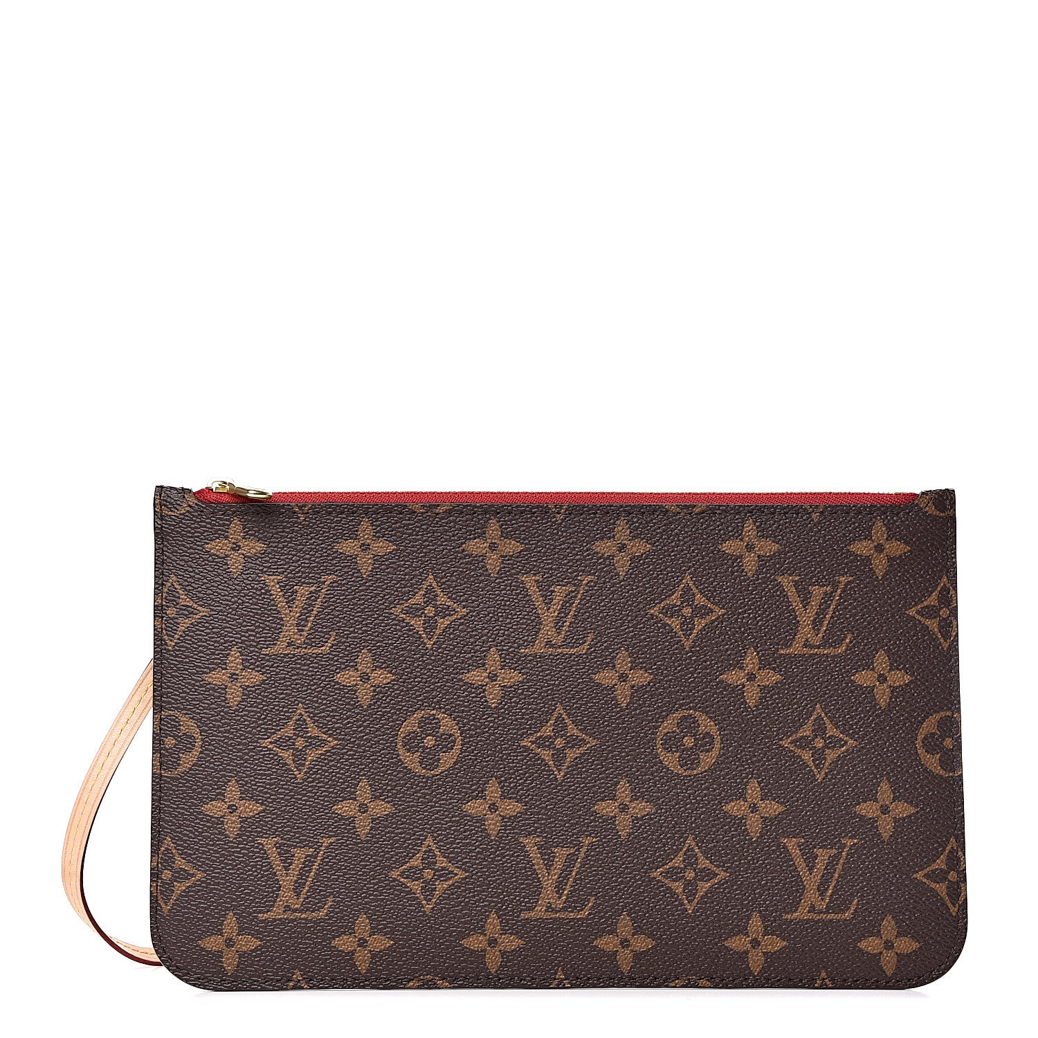 Louis Vuitton Monogram Neverfull MM GM Pochette Cherry 1 of 8