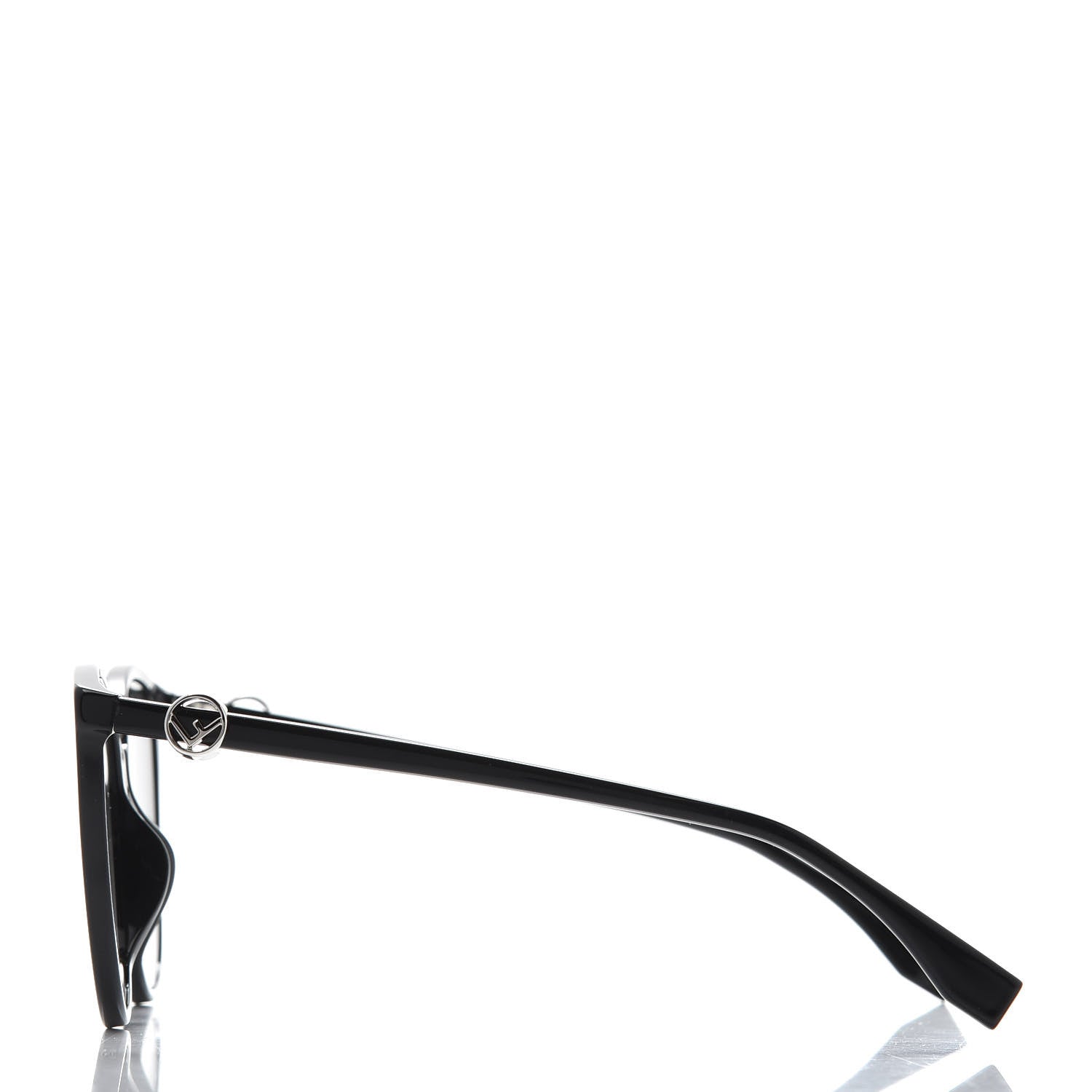 Fendi Acetate F Is Fendi FF Sunglasses FF 0310/F/S Black 3 of 9