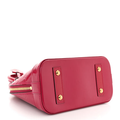 Louis Vuitton Vernis Alma BB Rose Indien 4 of 10