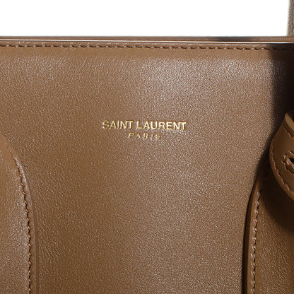 Saint Laurent Calfskin Small Sac De Jour Dark Beige 6 of 9