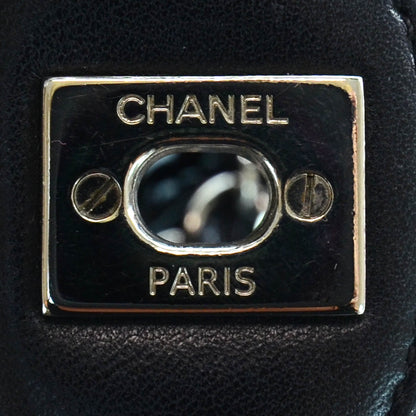 Chanel Patent Secret Label Medium Flap Black 6 of 10
