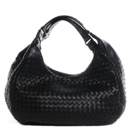 Bottega Veneta Nappa Intrecciato Medium Campana Nero Black 1 of 8