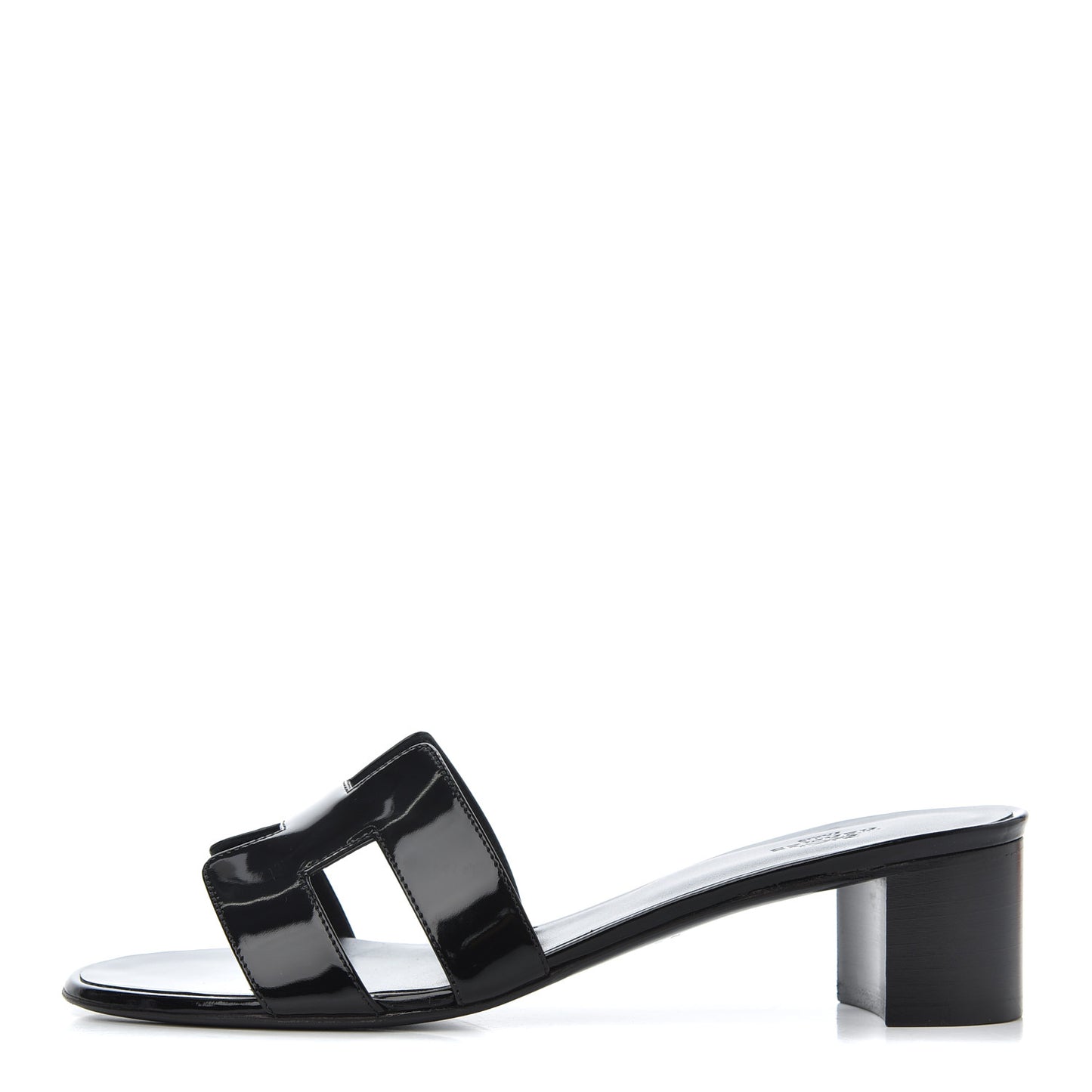 Patent Oasis Sandals 40 Black