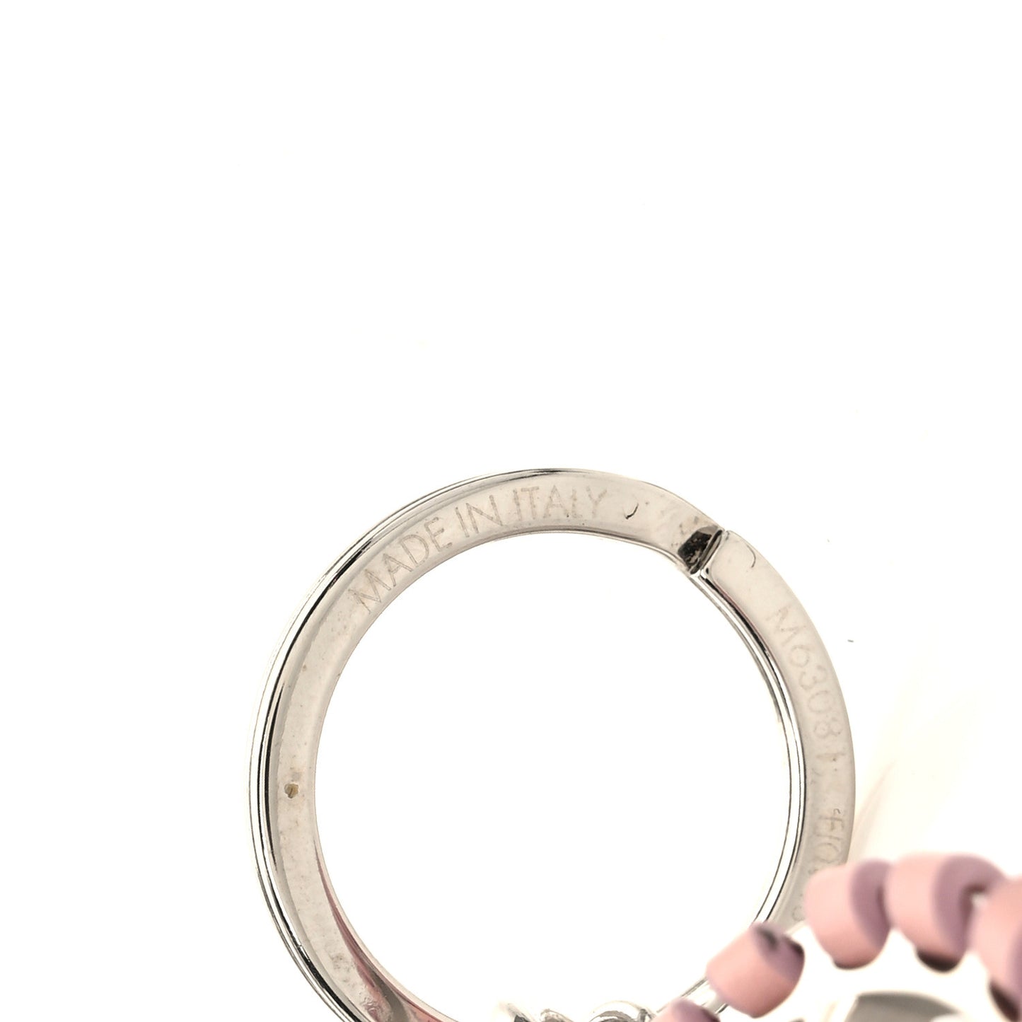 Very Bag Charm Key Holder Pink Whisper