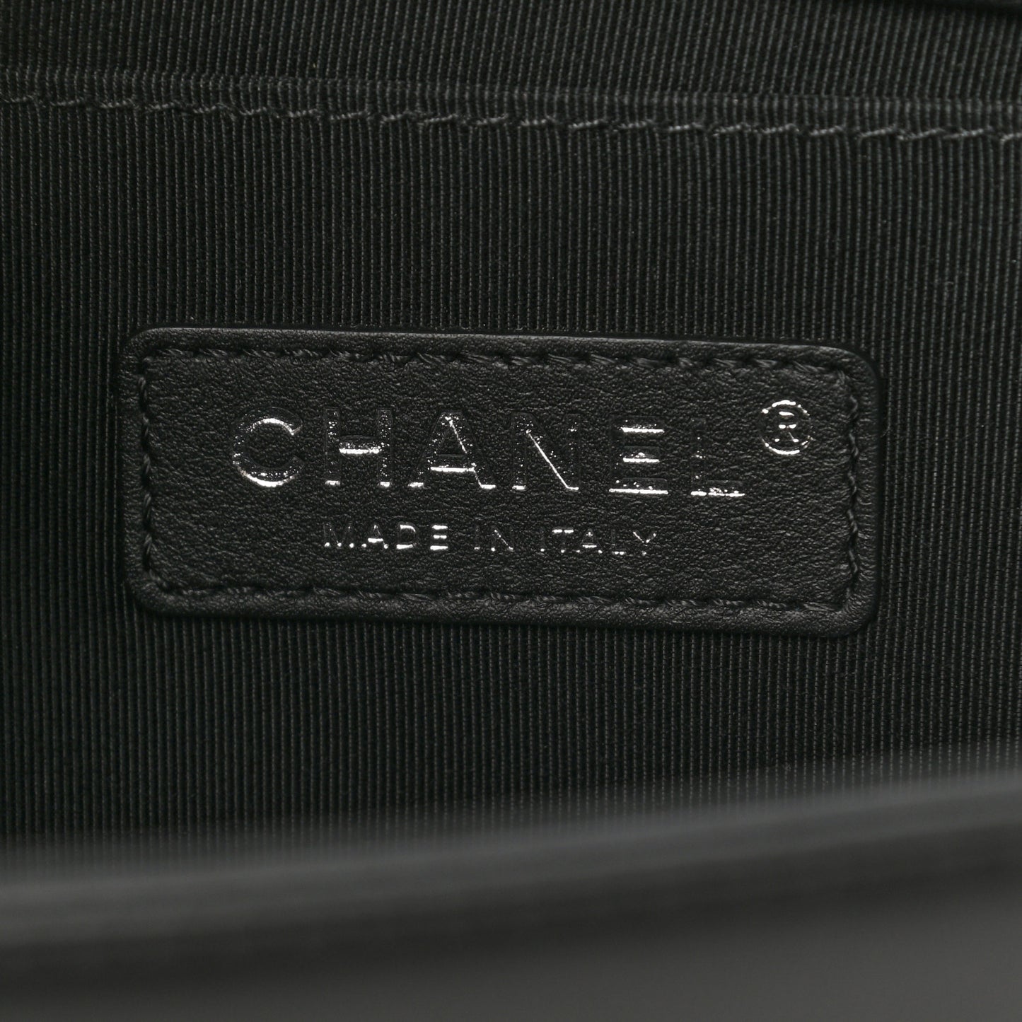 Calfskin Pearl Tweed Medium Boy Flap Black