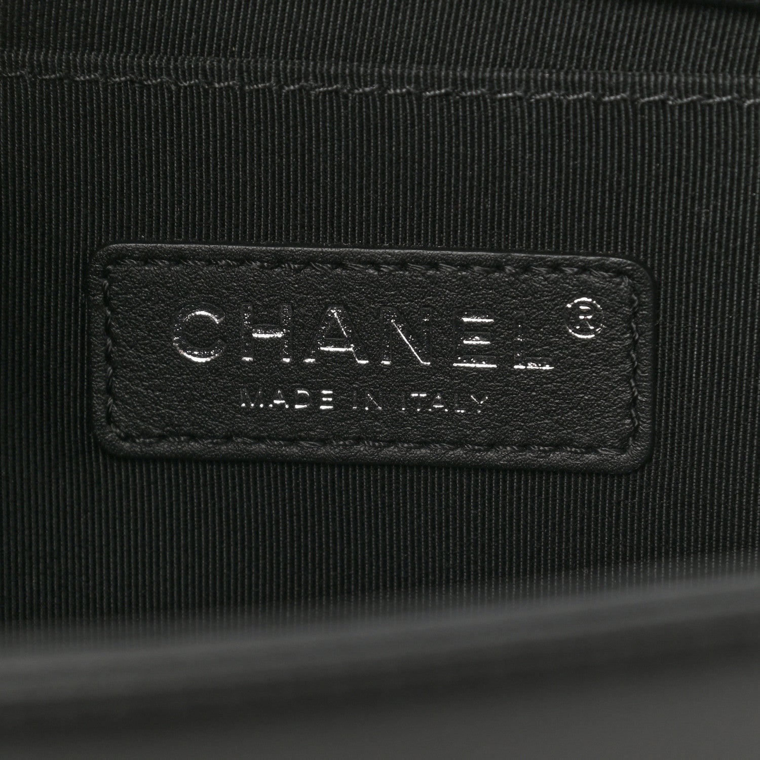 Chanel Calfskin Pearl Tweed Medium Boy Flap Black 6 of 10
