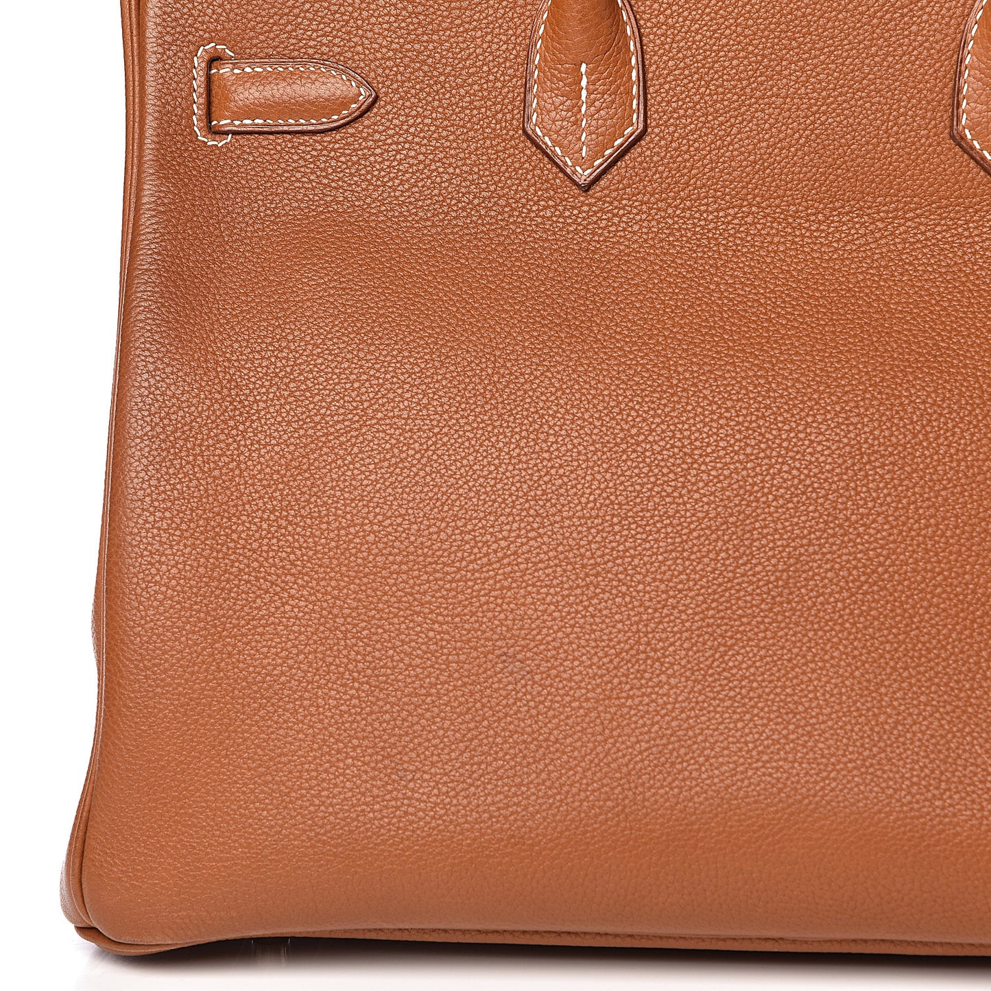 Natural Barenia Faubourg Birkin 35 Fauve